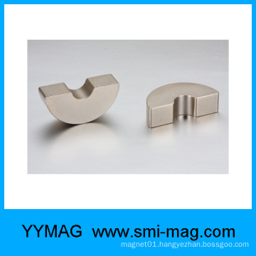 Rare Earth Neodymium Semi Circle Permanent magnet